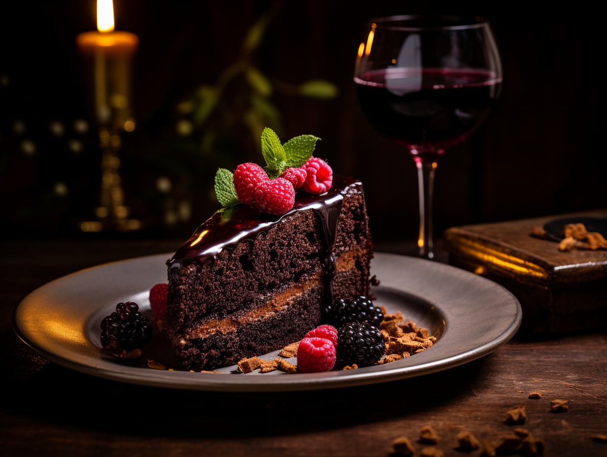 Pour le dessert, les vins rouges légers ou les vins blancs du Mont Ventoux sublimeront les notes sucrées